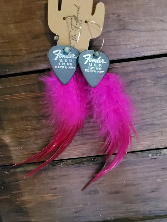 The Feathered Hippie Earrings