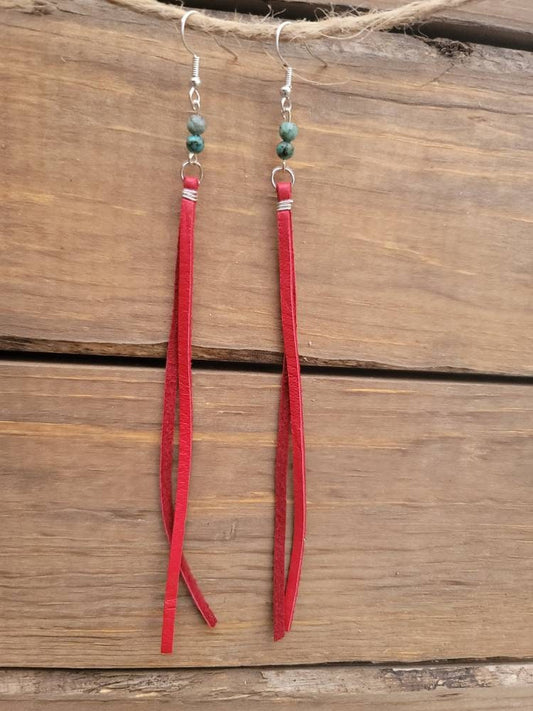 Simply Red Earrings